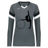 Girls TruHit Tri-Color Long Sleeve Jersey Thumbnail