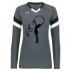 Girls TruHit Tri-Color Long Sleeve Jersey Thumbnail