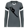 Girls TruHit Tri-Color Long Sleeve Jersey Thumbnail