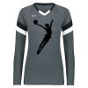 Girls TruHit Tri-Color Long Sleeve Jersey Thumbnail