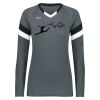 Girls TruHit Tri-Color Long Sleeve Jersey Thumbnail