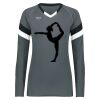 Girls TruHit Tri-Color Long Sleeve Jersey Thumbnail
