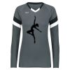 Girls TruHit Tri-Color Long Sleeve Jersey Thumbnail