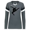 Girls TruHit Tri-Color Long Sleeve Jersey Thumbnail