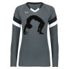 Girls TruHit Tri-Color Long Sleeve Jersey Thumbnail