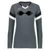 Girls TruHit Tri-Color Long Sleeve Jersey Thumbnail
