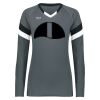 Girls TruHit Tri-Color Long Sleeve Jersey Thumbnail