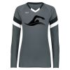 Girls TruHit Tri-Color Long Sleeve Jersey Thumbnail
