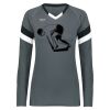 Girls TruHit Tri-Color Long Sleeve Jersey Thumbnail