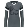 Girls TruHit Tri-Color Long Sleeve Jersey Thumbnail