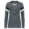 Girls TruHit Tri-Color Long Sleeve Jersey Thumbnail