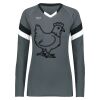 Girls TruHit Tri-Color Long Sleeve Jersey Thumbnail