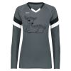 Girls TruHit Tri-Color Long Sleeve Jersey Thumbnail