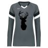 Girls TruHit Tri-Color Long Sleeve Jersey Thumbnail