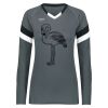 Girls TruHit Tri-Color Long Sleeve Jersey Thumbnail