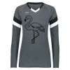 Girls TruHit Tri-Color Long Sleeve Jersey Thumbnail