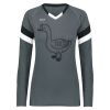 Girls TruHit Tri-Color Long Sleeve Jersey Thumbnail