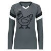 Girls TruHit Tri-Color Long Sleeve Jersey Thumbnail