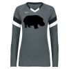 Girls TruHit Tri-Color Long Sleeve Jersey Thumbnail