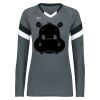 Girls TruHit Tri-Color Long Sleeve Jersey Thumbnail