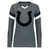 Girls TruHit Tri-Color Long Sleeve Jersey Thumbnail