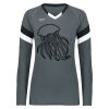 Girls TruHit Tri-Color Long Sleeve Jersey Thumbnail