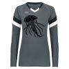 Girls TruHit Tri-Color Long Sleeve Jersey Thumbnail
