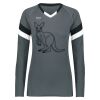 Girls TruHit Tri-Color Long Sleeve Jersey Thumbnail