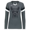 Girls TruHit Tri-Color Long Sleeve Jersey Thumbnail