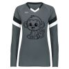 Girls TruHit Tri-Color Long Sleeve Jersey Thumbnail