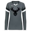 Girls TruHit Tri-Color Long Sleeve Jersey Thumbnail