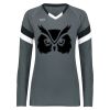 Girls TruHit Tri-Color Long Sleeve Jersey Thumbnail