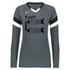 Girls TruHit Tri-Color Long Sleeve Jersey Thumbnail