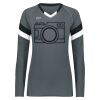 Girls TruHit Tri-Color Long Sleeve Jersey Thumbnail