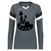 Girls TruHit Tri-Color Long Sleeve Jersey Thumbnail
