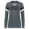 Girls TruHit Tri-Color Long Sleeve Jersey Thumbnail