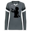 Girls TruHit Tri-Color Long Sleeve Jersey Thumbnail