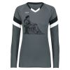 Girls TruHit Tri-Color Long Sleeve Jersey Thumbnail