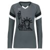 Girls TruHit Tri-Color Long Sleeve Jersey Thumbnail