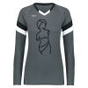 Girls TruHit Tri-Color Long Sleeve Jersey Thumbnail