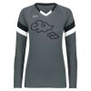 Girls TruHit Tri-Color Long Sleeve Jersey Thumbnail