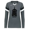 Girls TruHit Tri-Color Long Sleeve Jersey Thumbnail