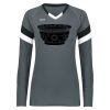 Girls TruHit Tri-Color Long Sleeve Jersey Thumbnail