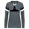 Girls TruHit Tri-Color Long Sleeve Jersey Thumbnail