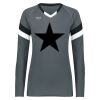 Girls TruHit Tri-Color Long Sleeve Jersey Thumbnail