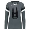 Girls TruHit Tri-Color Long Sleeve Jersey Thumbnail