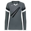 Girls TruHit Tri-Color Long Sleeve Jersey Thumbnail