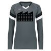 Girls TruHit Tri-Color Long Sleeve Jersey Thumbnail