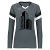 Girls TruHit Tri-Color Long Sleeve Jersey Thumbnail