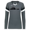 Girls TruHit Tri-Color Long Sleeve Jersey Thumbnail